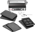 Grill Multi, 9 Pro CG 9167, Flach-, Waffelplatten und Temperaturfühler, BBQ, Ofen, Spülmaschinenfeste Platten, Boost-Funktion bis 265°, Braun