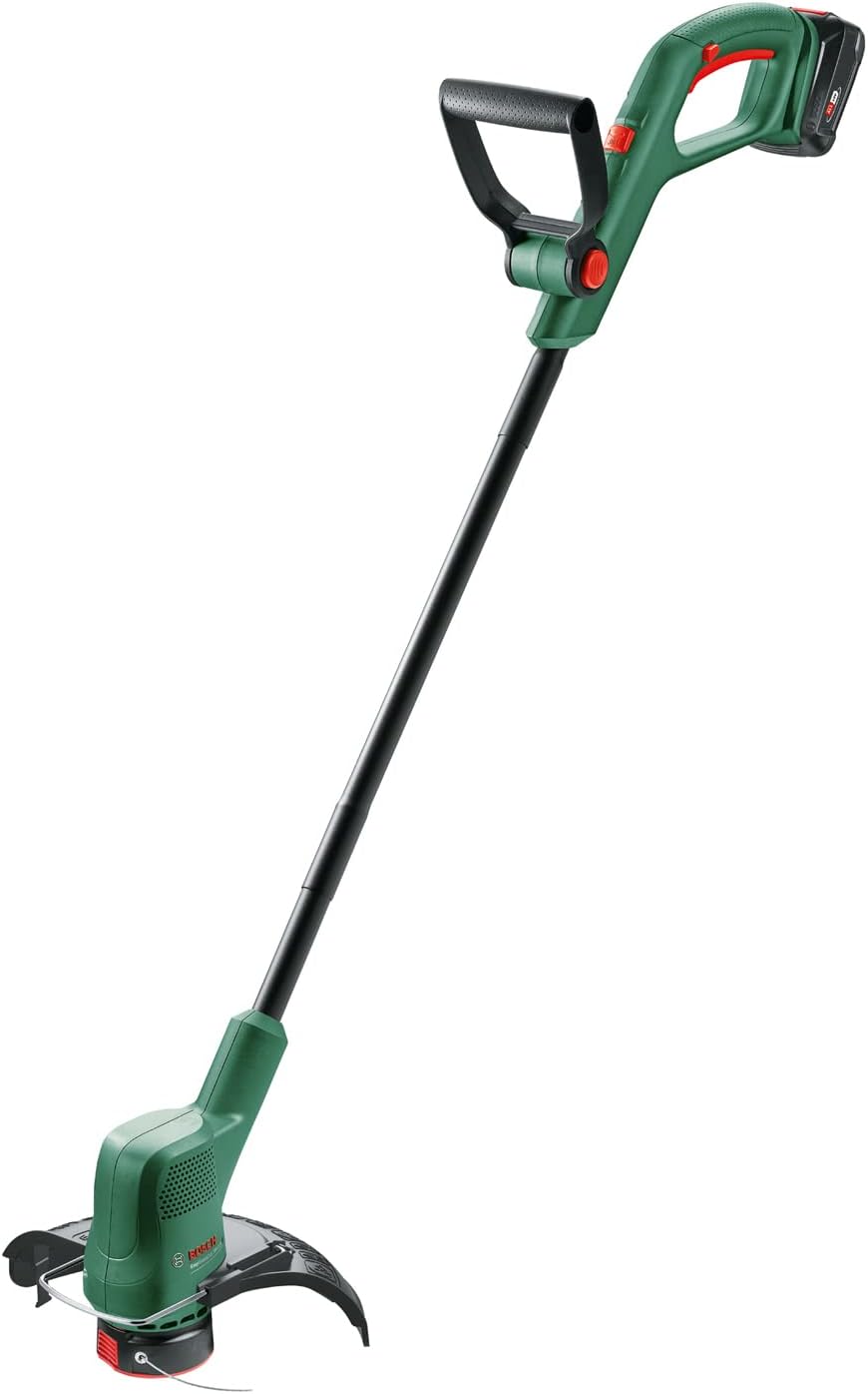 Bosch Rasentrimmer,   Akku Rasentrimmer EasyGrassCut 18V-230 (1x Akku 2,0 Ah, 18 Volt System, Schnittkreisdurchmesser: 23 cm, im